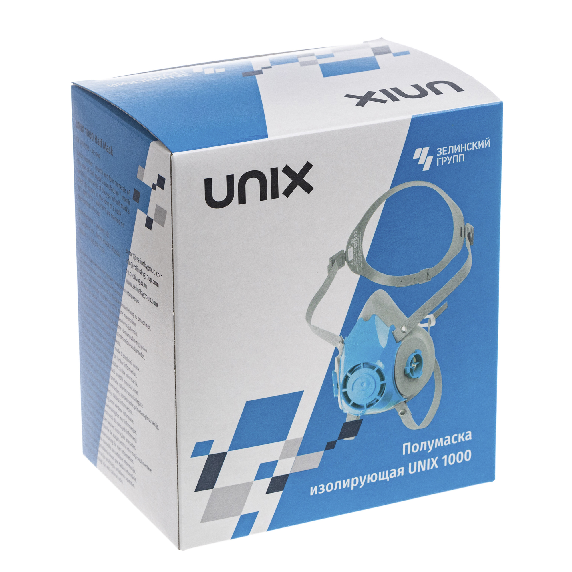 картинка Полумаска изолирующая UNIX 1000 (1 рост) 